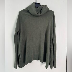 Sweet Romeo Olive Green Turtleneck Sweater